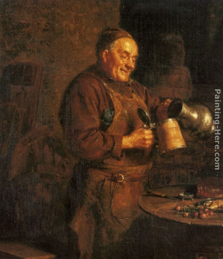 Eduard Grutzner The Evening Meal